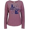 3077 Ladies' Extra Soft Tri-Blend Longsleeve Thumbnail
